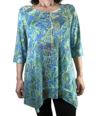 TSHIRT DONNA 3/4M 2418 Tellini S.r.l. Ingrosso Abbigliamento