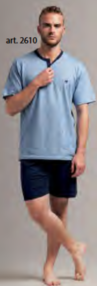 PIGIAMA UOMO M/M 2610 4/7 Tellini S.r.l. Wholesale Clothing
