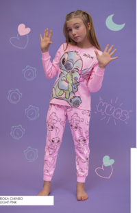 PIGIAMA BAMBINA M/L DY50C2675 Tellini S.r.l. Ingrosso Abbigliamento