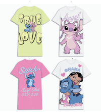 WOMEN'S NIGHTGOWN M/S DYD2717A Tellini S.r.l. Wholesale Clothing