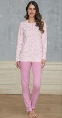 PIGIAMA SERAFINO DONNA M/L LO292776 Tellini S.r.l. Wholesale Clothing