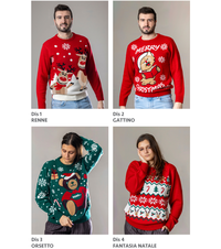 MEN'S S/S XMAS HOLIDAY SWEATER Tellini S.r.l. Wholesale Clothing
