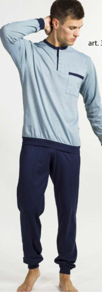 PIGIAMA SERAFINO CONFORMATO UOMO M/L 3018 Tellini S.r.l. Ingrosso Abbigliamento
