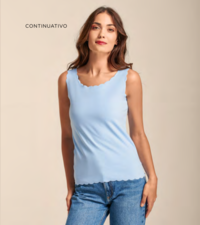 CAMICIOLA DONNA S/L 3132 Tellini S.r.l. Ingrosso Abbigliamento