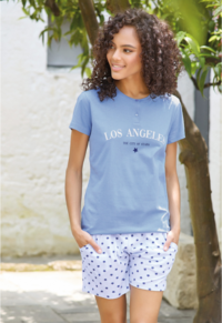 PIGIAMA DONNA M/M 3163 Tellini S.r.l. Ingrosso Abbigliamento