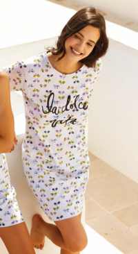 CAMICIA NOTTE DONNA M/M 3194 Tellini S.r.l. Ingrosso Abbigliamento