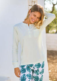 PIGIAMA SERAFINO DONNA M/L 3204 Tellini S.r.l. Ingrosso Abbigliamento