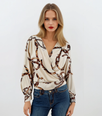CAMICIA DONNA M/L 3309/1 Tellini S.r.l. Ingrosso Abbigliamento