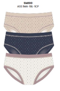 TRIS SLIP COLORE DONNA 3363 Tellini S.R.L. Velkoobchodní oblečení