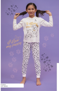 PIGIAMA BAMBINA M/L DY50A3556 Tellini S.r.l. Ingrosso Abbigliamento