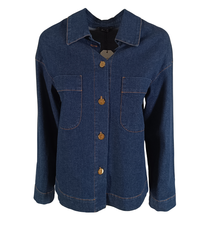 WOMEN'S DENIM JACKET 409 Tellini S.r.l. Wholesale Clothing
