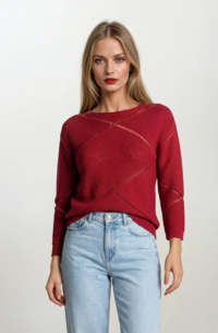 MAGLIA DONNA M/L 456653 Tellini S.r.l. Wholesale Clothing