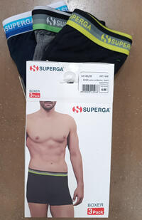 TRIS BOXER UOMO 468 Tellini S.r.l. Ingrosso Abbigliamento