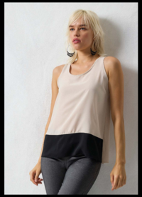 CANOTTA DONNA S/L 4763 Tellini S.r.l. Ingrosso Abbigliamento