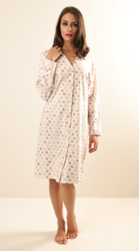 CAMICIA NOTTE APERTA M/L DONNA Z50043 Tellini S.r.l. Wholesale Clothing