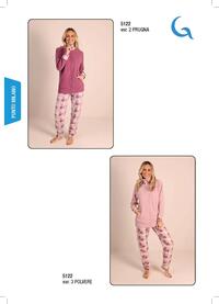 PIGIAMA APERTO DONNA M/L 5122 Tellini S.R.L. Velkoobchodní oblečení