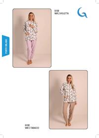 PIGIAMA APERTO DONNA M/L 5132 Tellini S.R.L. Veleprodajna odjeća