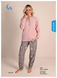 WOMEN'S PAJAMAS M/L 5185 Tellini S.r.l. Wholesale Clothing