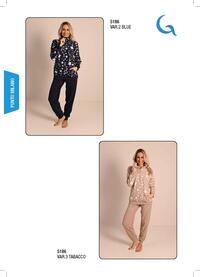 PIGIAMA DONNA M/L 5186 Tellini S.R.L. Velkoobchodní oblečení