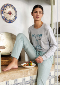 PIGIAMA DONNA M/L 5231 Tellini S.R.L. Velkoobchodní oblečení