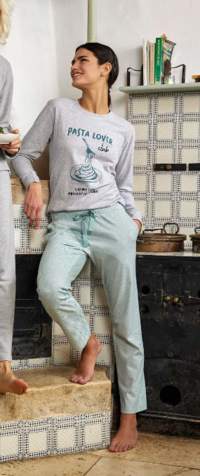 PIGIAMA DONNA M/L 5231 Tellini S.R.L. Velkoobchodní oblečení