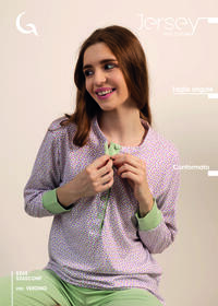 PIGIAMA DONNA M/L 5265 Tellini S.R.L. Velkoobchodní oblečení