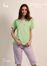 WOMEN'S PAJAMAS M/M 5271 Tellini S.r.l. Wholesale Clothing
