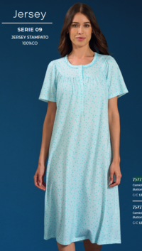 CAMICIA NOTTE SERAFINO DONNA M/M LR175273 Tellini S.r.l. Ingrosso Abbigliamento