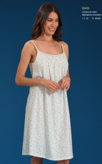 CAMICIA NOTTE DONNA S/S LR175275 Tellini S.r.l. Ingrosso Abbigliamento