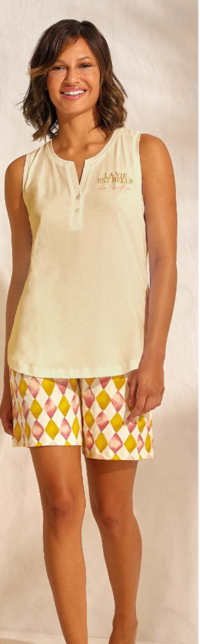 PIGIAMA DONNA S/L EP5288 Tellini S.r.l. Wholesale Clothing