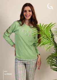 PIGIAMA DONNA M/L 5297 Tellini S.R.L. Velkoobchodní oblečení