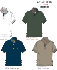 POLO CONFORMATA UOMO M/M 52L9609C Tellini S.r.l. Wholesale Clothing