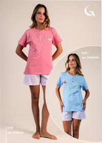 WOMEN'S PAJAMAS M/M 5326 Tellini S.r.l. Wholesale Clothing