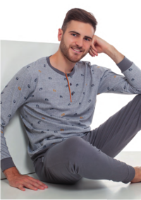 PIGIAMA SERAFINO UOMO M/L 5423 Tellini S.r.l. Ingrosso Abbigliamento