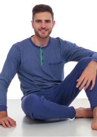 PIGIAMA SERAFINO UOMO M/L 5433 Tellini S.r.l. Ingrosso Abbigliamento