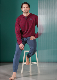 PIGIAMA SERAFINO UOMO M/L 54430 Tellini S.R.L. Velkoobchodní oblečení