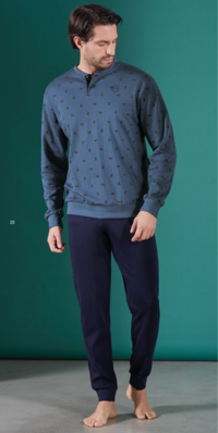PIGIAMA SERAFINO UOMO M/L 54430 Tellini S.R.L. Velkoobchodní oblečení