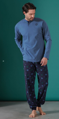 PIGIAMA SERAFINO UOMO M/L 54433 Tellini S.R.L. Velkoobchodní oblečení