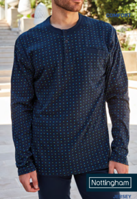 PIGIAMA UOMO M/L NPA562 Tellini S.r.l. Wholesale Clothing