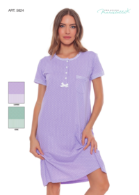 WOMEN'S NIGHTGOWN M/M 5824 Tellini S.r.l. Wholesale Clothing