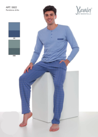 PIGIAMA SERAFINO UOMO M/L 5922 Tellini S.R.L. Veleprodajna odjeća