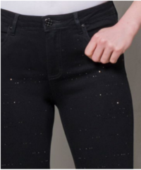 JEANS CAPRI DONNA 60807C/1 Tellini S.r.l. Ingrosso Abbigliamento