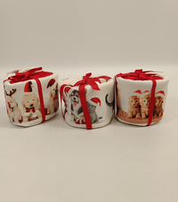 CHRISTMAS BASKET WASHBASINS 3PCS IDEA Tellini S.r.l. Wholesale Clothing