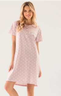 CAMICIA NOTTE SERAFINO DONNA M/M EMT632420 Tellini S.r.l. Ingrosso Abbigliamento