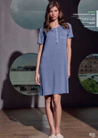 WOMEN'S NIGHTGOWN M/M 634051 Tellini S.r.l. Wholesale Clothing