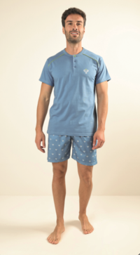 PIGIAMA UOMO M/M Z65045 Tellini S.r.l. Ingrosso Abbigliamento