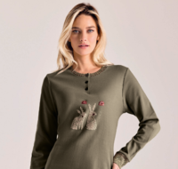 PIGIAMA SERAFINO DONNA M/L 652843 Tellini S.R.L. Velkoobchodní oblečení
