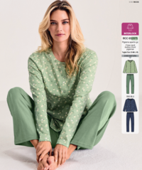 PIGIAMA APERTO DONNA M/L 652875 Tellini S.R.L. Velkoobchodní oblečení