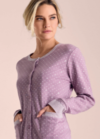 PIGIAMA APERTO DONNA M/L 652897 Tellini S.r.l. Ingrosso Abbigliamento