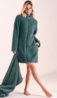 WOMEN'S DRESSING GOWN 673017 Tellini S.r.l. Wholesale Clothing
